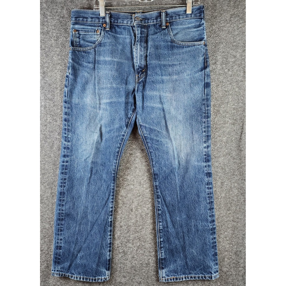 Levi's Jeans Mens 35x30 517 Bootcut Blue Denim Classic EUC